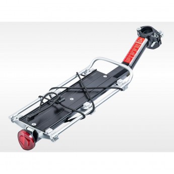 Багажник STELS 20"-28" BLF-H11 быстросъёмный чёрно-серебристый