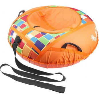 Санки надувные STELS D110см, оранжевые