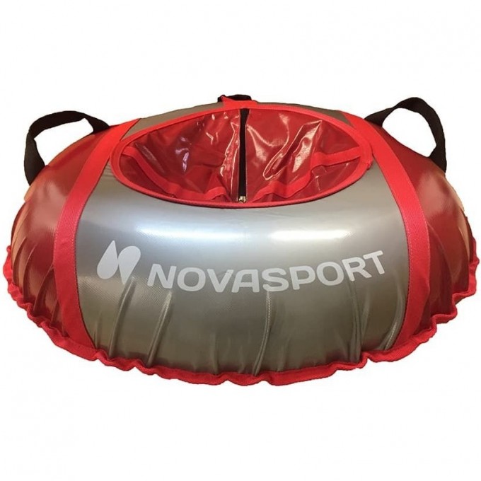 Санки надувные (тюбинг) STELS 125 см, тент без камеры СН040.125, красный/серый+красный 2001000345830