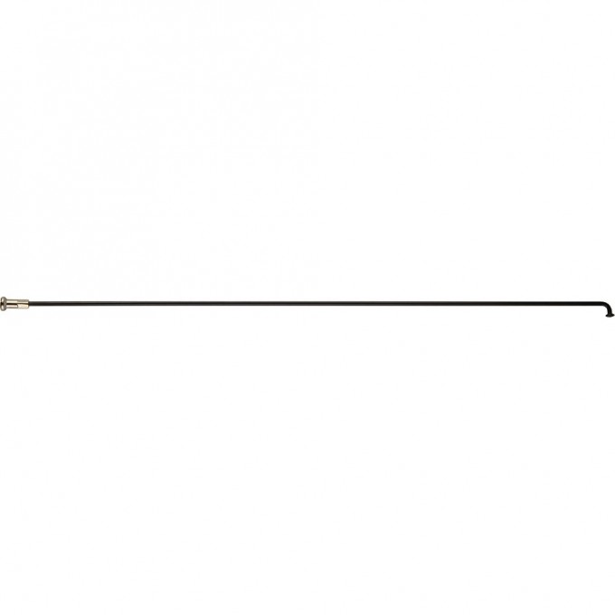 Спица с латунным ниппелем 259 мм, стальная черная 490027