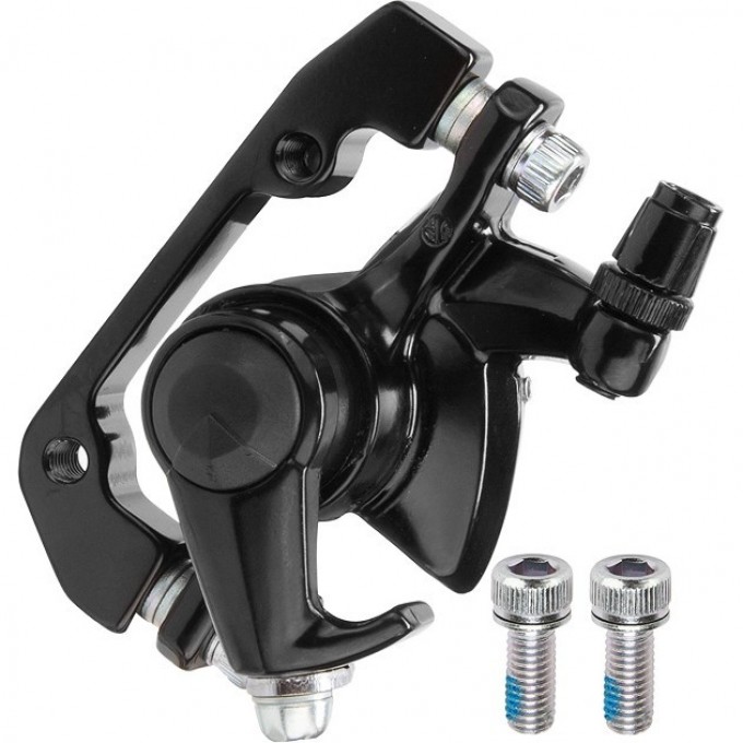 Тормоз дисковый (калипер) DSK-320R Promax задний чёрный 510138