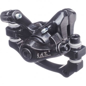 Тормоз дисковый (калипер) JAK-7 задний, чёрный