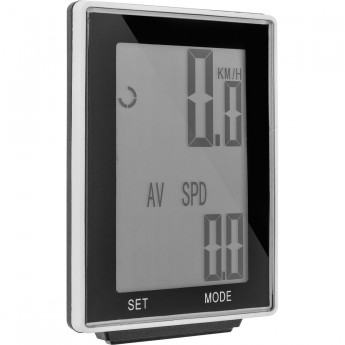 Велокомпьютер JY-M19-CW серебристо-чёрный Велокомпьютер JY-M19-CW серебристо-чёрный