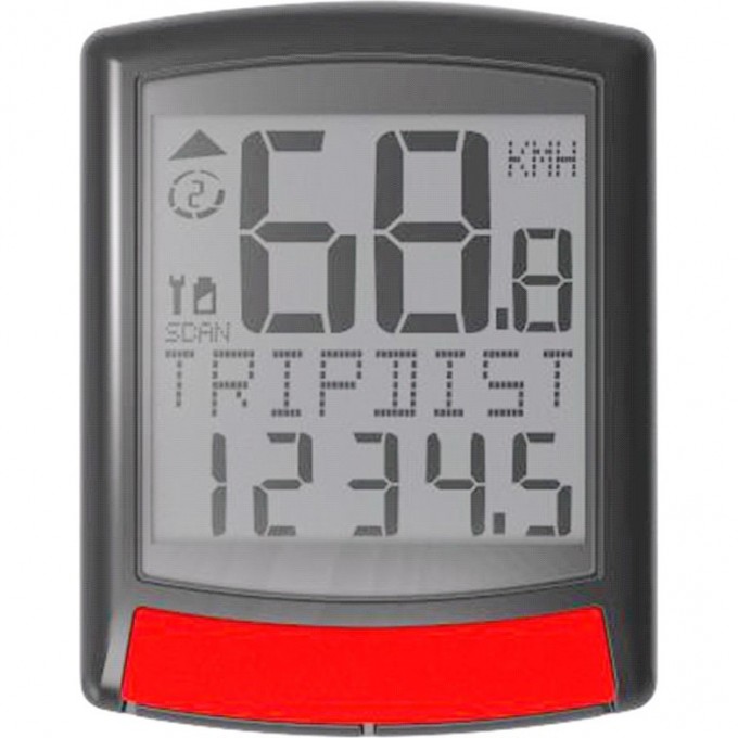 Велокомпьютер JY-M20BL чёрный 060060