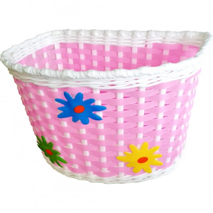 Велокорзина HL-BS03-3 розовая 270079