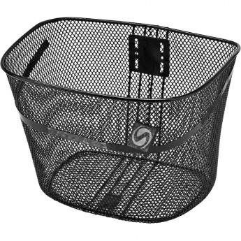 Велокорзина передняя STELS JL-044-1 черная Велокорзина передняя STELS JL-044-1 черная