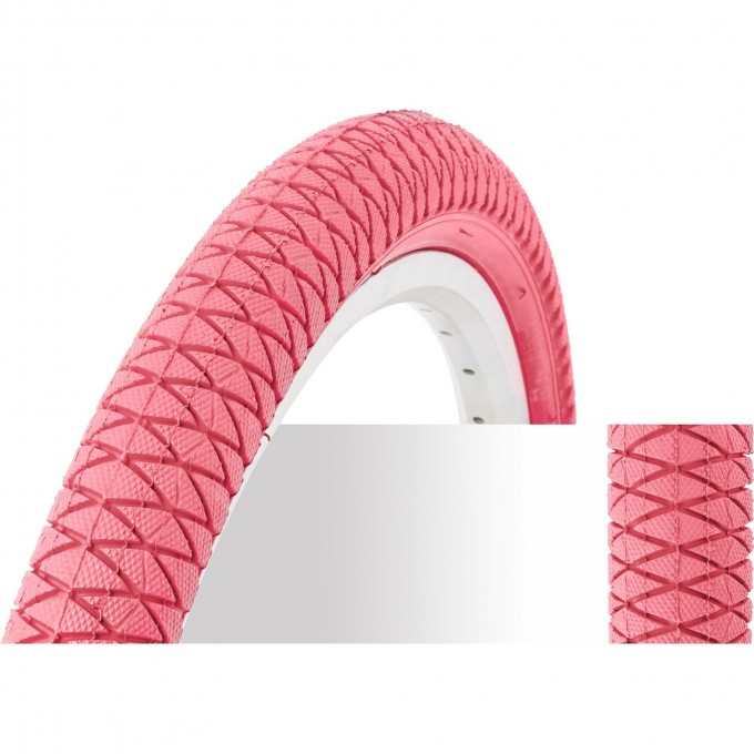 Велопокрышка 16" x 1.95" SY-B012 SEYOUN без камеры розовая 620216