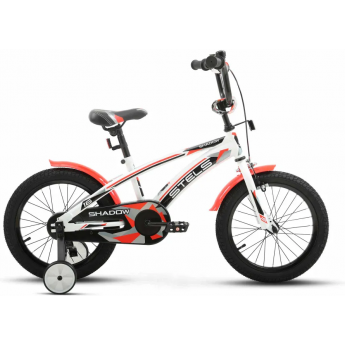 Велосипед STELS 16" SHADOW VC (JU135617) белый/красный Велосипед STELS 16" SHADOW VC (JU135617) белый/красный