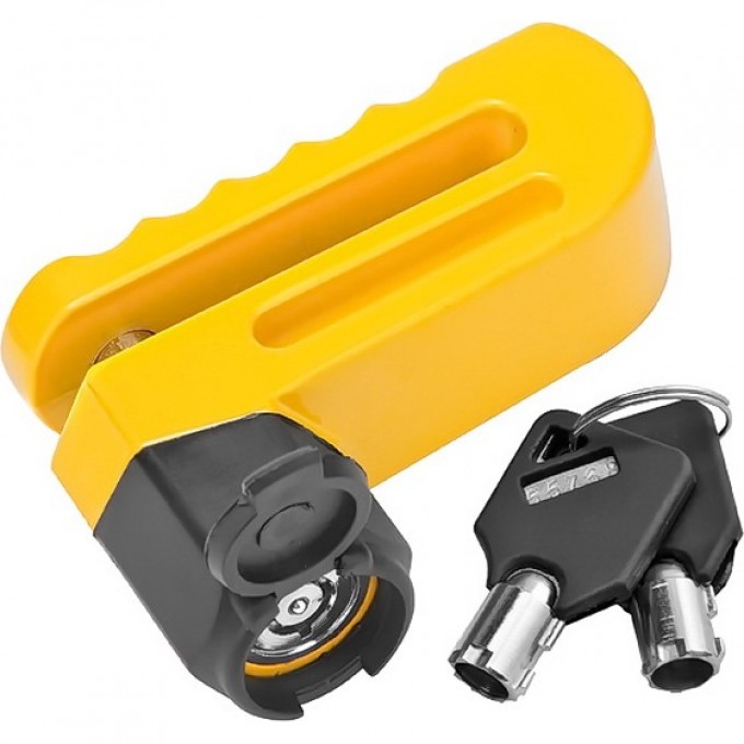 Замок 83217 на дисковый тормоз жёлтый 540062